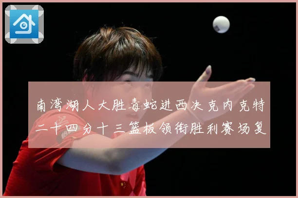 南湾湖人大胜毒蛇进西决克内克特二十四分十三篮板领衔胜利赛场复盘：最新赛事动态与深度分析